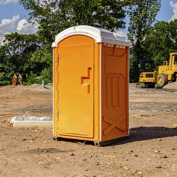 how do i determine the correct number of portable toilets necessary for my event in Centreville